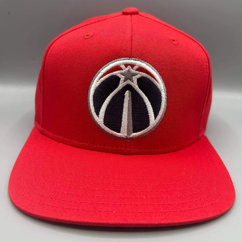 Washington Wizards Hat Youth Red Embroidered NBA Snap Back Cap Cotton New‎